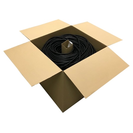Kable Kontrol Nylon Split Wire Loom Tubing 1? Inch 300 Ft Long ? High Temperature Black Wire Conduit Cover for Cords - Corrugated Tubing and Protector for Automotive Wires